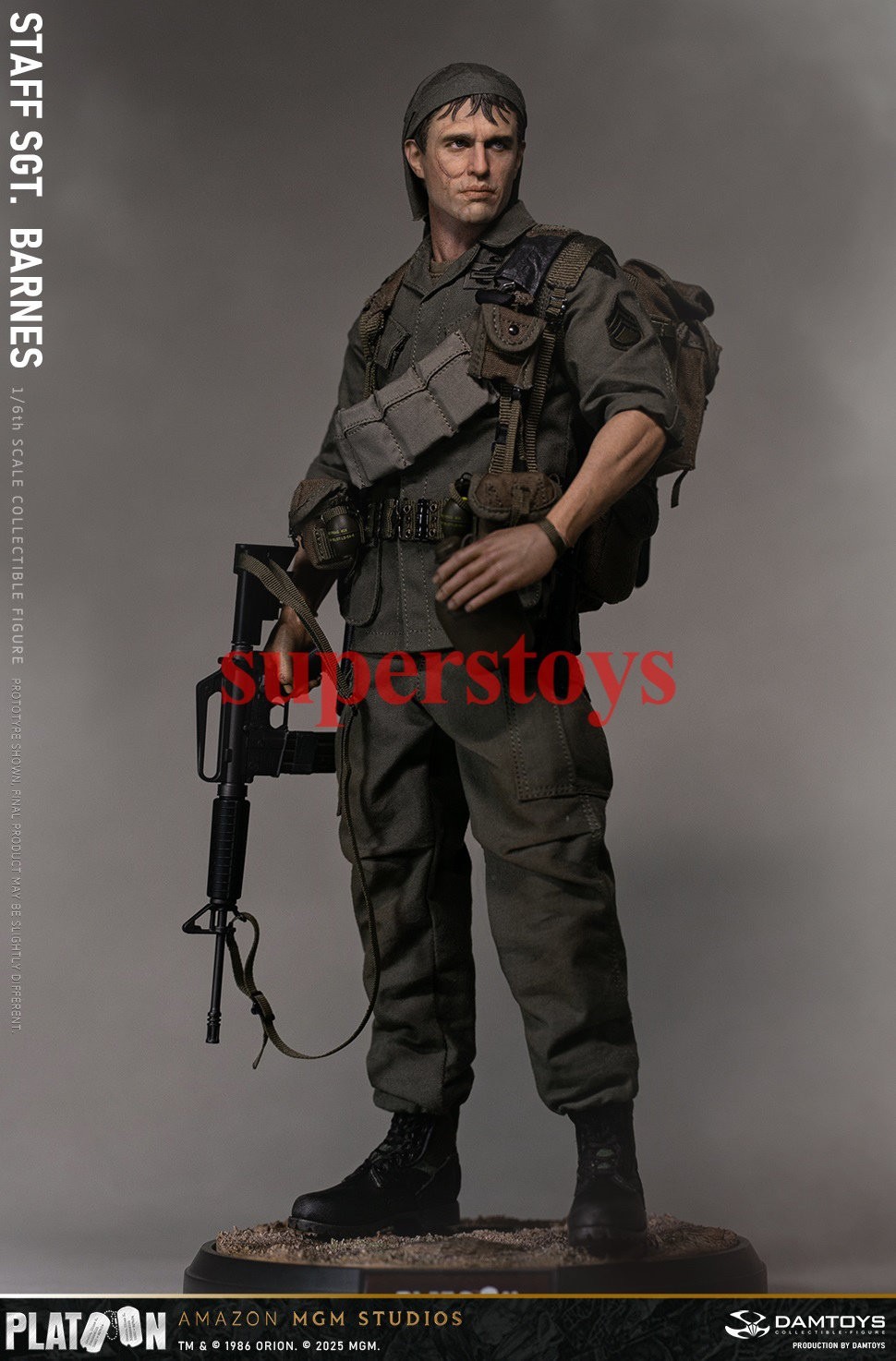 Presale DAMTOYS DMS045 1/6 Platoon Staff Sergeant Barnes Action Figure Model Toy