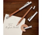 Graf von Faber-Castell Perfect Pencil Platinum Plated Brown Handmade in Germany — photo 10