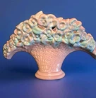 Vintage Royal Haeger R386 Mauve Agate Pink Blue Flower Vase No Damage