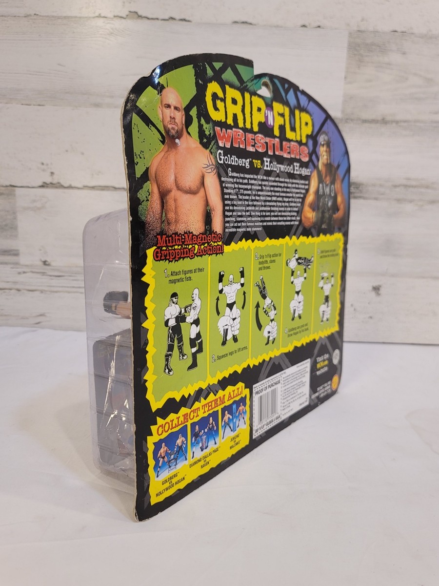スポーツ Hollywood Hogan Goldberg Grip 'N Flip Hollywood Hulk Hogan & Goldberg WCW nWo Grip 'N Flip