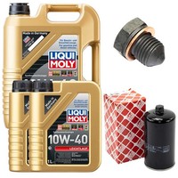 MotoröL Filter Set 10W-40 Liqui Moly 7 Liter + Schraube FüR VW LT 28-35 40-55 I