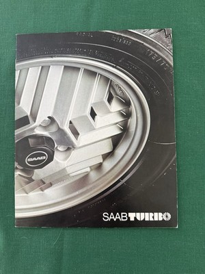 Saab 900 Turbo Factory Brochure 1978