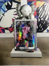 Topps Chrome Rookie Refractor Allen Obando Inter Miami CF Soccer 2025 #161