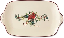 Lenox Fine China WINTER GREETINGS Turkey Platter N/O