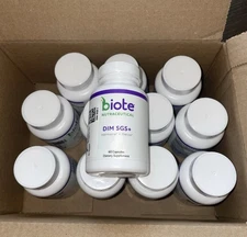 12 Pack Biote Nutraceutical DIM SGS + Hormone + Detox 60 Capsules EXP 03/2026