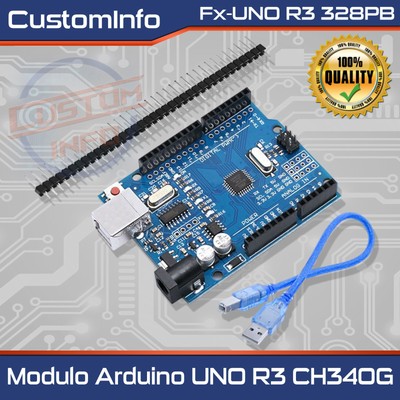 Modul UNO R3 CH340G + ATmega328P SMD 16MHz mit USB Kabel Arduino kompatibel