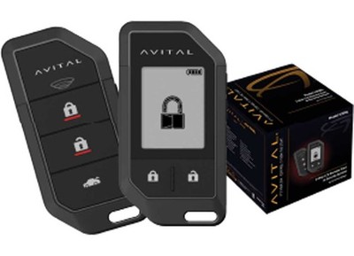 Avital 2WAY LCD Remote Start Security System 1/4 Mile Range