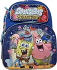 Large Backpack - Spongebob -w/Patrick Blue 3D Pop-up 16" School Bag NEW