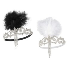 Fascia per capelli con flapper