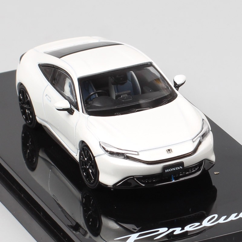 希少⭐︎非売品　PRELUDE 1／43ディスプレイモデル ホビージャパン 1/43 (ダイキャスト製) ホンダ プレリュード 2025 レッド