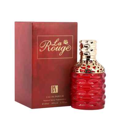 BN Parfums La Rouge Women 100ml 3.4oz Lasting EDP Exclusive Fragrance Spray