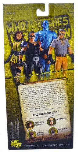 DC Direct NITE OWL Classic Series 2 WATCHMEN Actionfigur 2009 VERSIEGELT! - Bild 3 von 3
