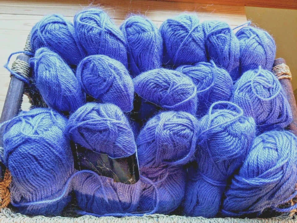 LOTE GRANDE de tricotadores e tecelões venda de fios de alpaca peruana 40 bolas @ US$ 7,00 gm - Imagem 4 de 4