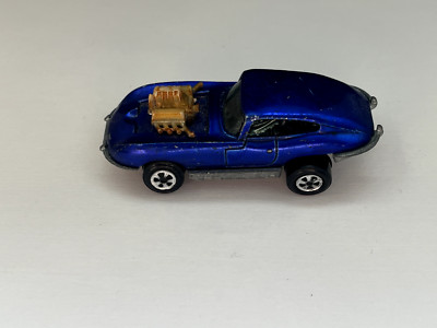 Johnny Lightning 1969 Topper Redline Era 1/64 Diecast Purple Jumpin Jag Vintage