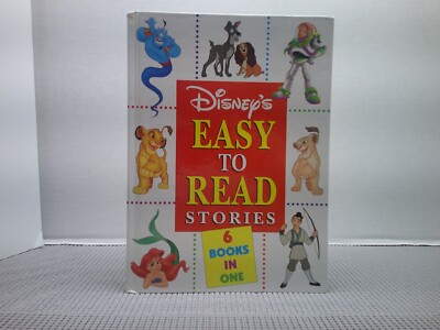 Disney s Easy to Read Stories, 6 Books In 1 Hardcover