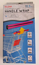 New Open Box 1 Klear Neoprene Shopping Cart Handle Wrap  Cover 15 1/2" Pink