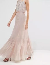 NEW BHLDN Needle & Thread Romella Tulle Skirt Size 10 Bridesmaid Z403-9