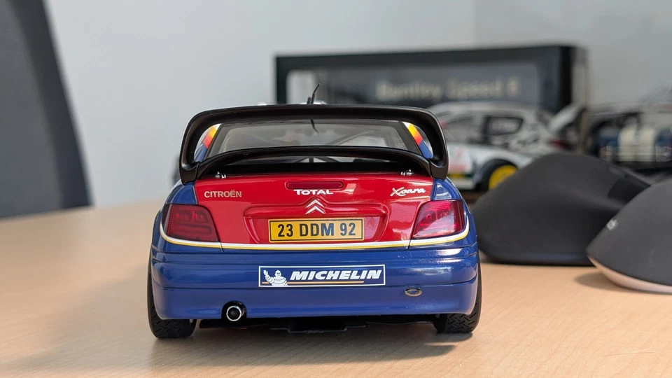 Autoart 1/18 Scale Citroen XSARA WRC2003 Monte Carlo Loeb - Image 4 of 4