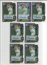 GRAYSON GREINER 2015 Bowman Chrome RC AUTO (7) inc Refractor /250 South Carolina