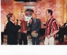 Charles TRENET RARE ORIGINAL PHOTOGRAPH Pascal SEVRAN André BERNARD 26*18