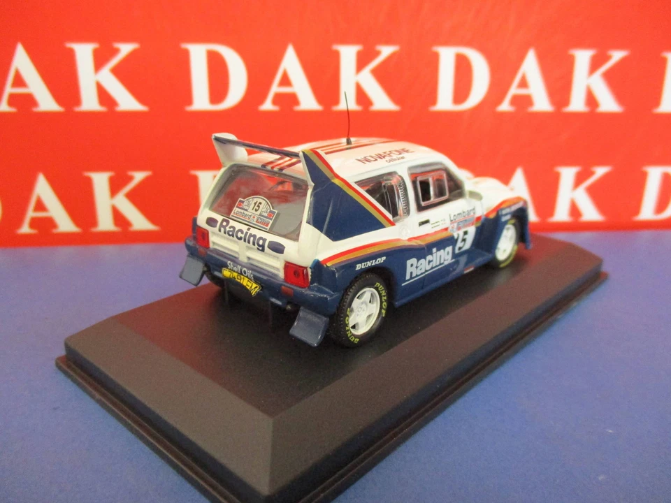 Die cast 1/43 Modellino Auto MG Metro 6R4 RAC Rally 1986 J. McRae - Immagine 3 di 3