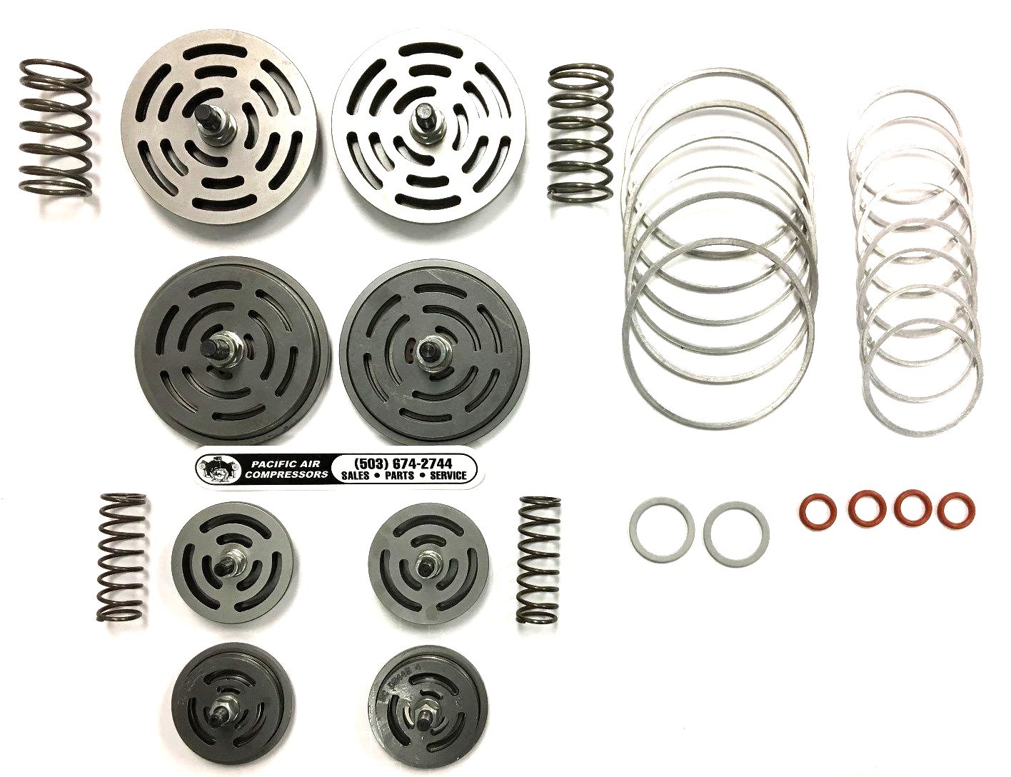 Yellow Jacket R70a Compressor CHAMPION COMPLETE VALVE SET W/ GASKETS FOR MODEL PL70A , R70AHU , R70A ...