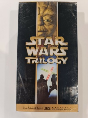 Star Wars Original Trilogy VHS Box Set | eBay