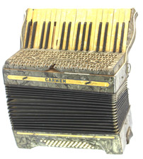 Vintage BARN FIND - Carmen Accordion, AS-IS For project   #R7700