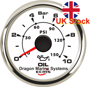 24 volt oil pressure gauge