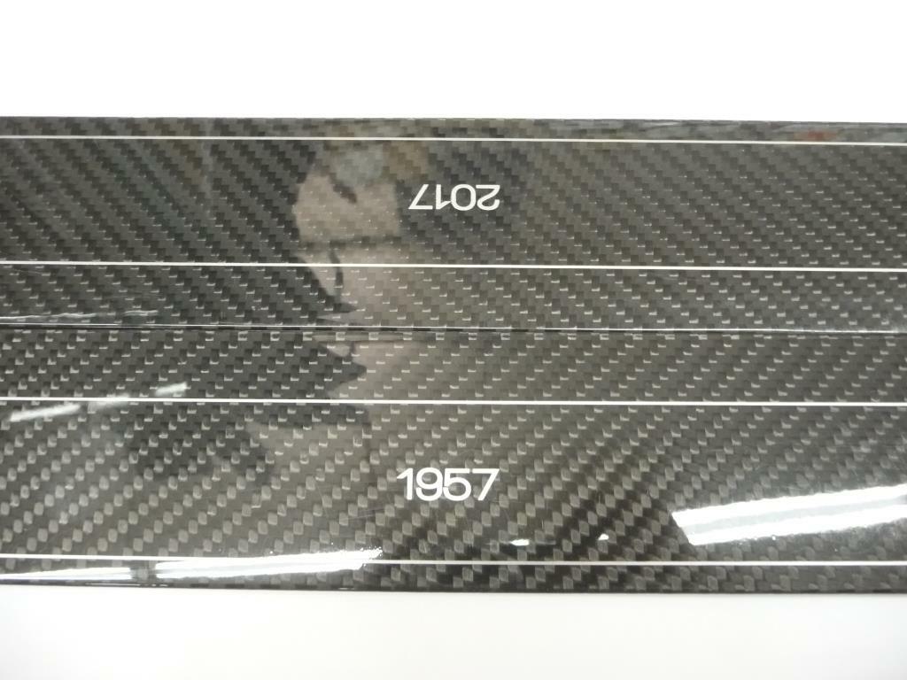 2017 Maserati GranTurismo 1 of 400 1957/2017 Carbon Fiber Kickplate Left Right