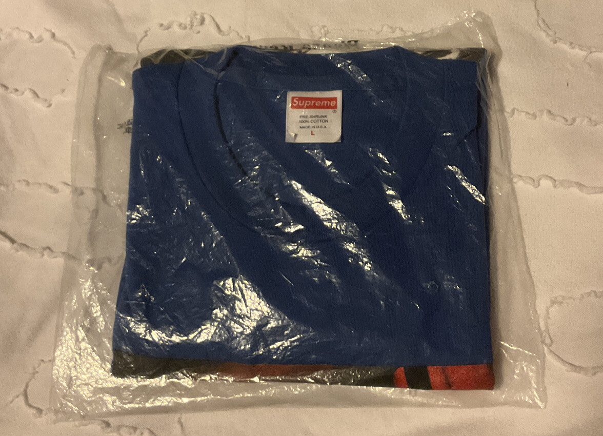Supreme IRAK Cast Tee T-Shirt Size L Royal FW22 Supreme | eBay