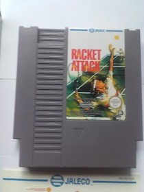 NES Spiel Racket Attack mit Ovp und Anleitung in sehr guten Zustand 