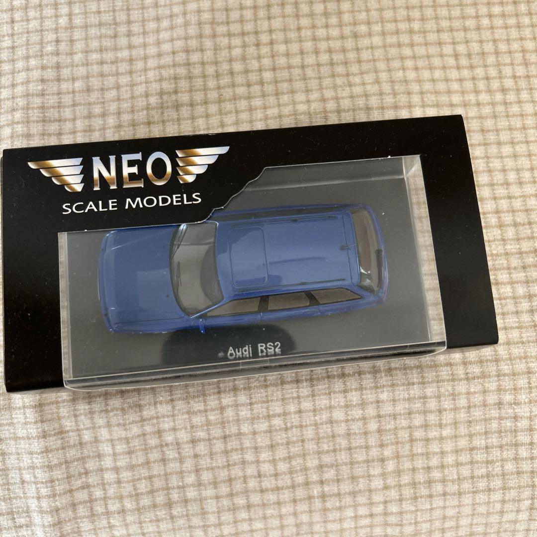 ミニカー NEO1/43Audi RS2 nogaro blue NEO1/43Audi RS2 Nogaro