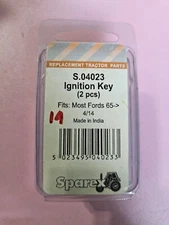Ford Tractor Ignition Key Sparex S.04023 Fits most Ford 65  4/14--- CG