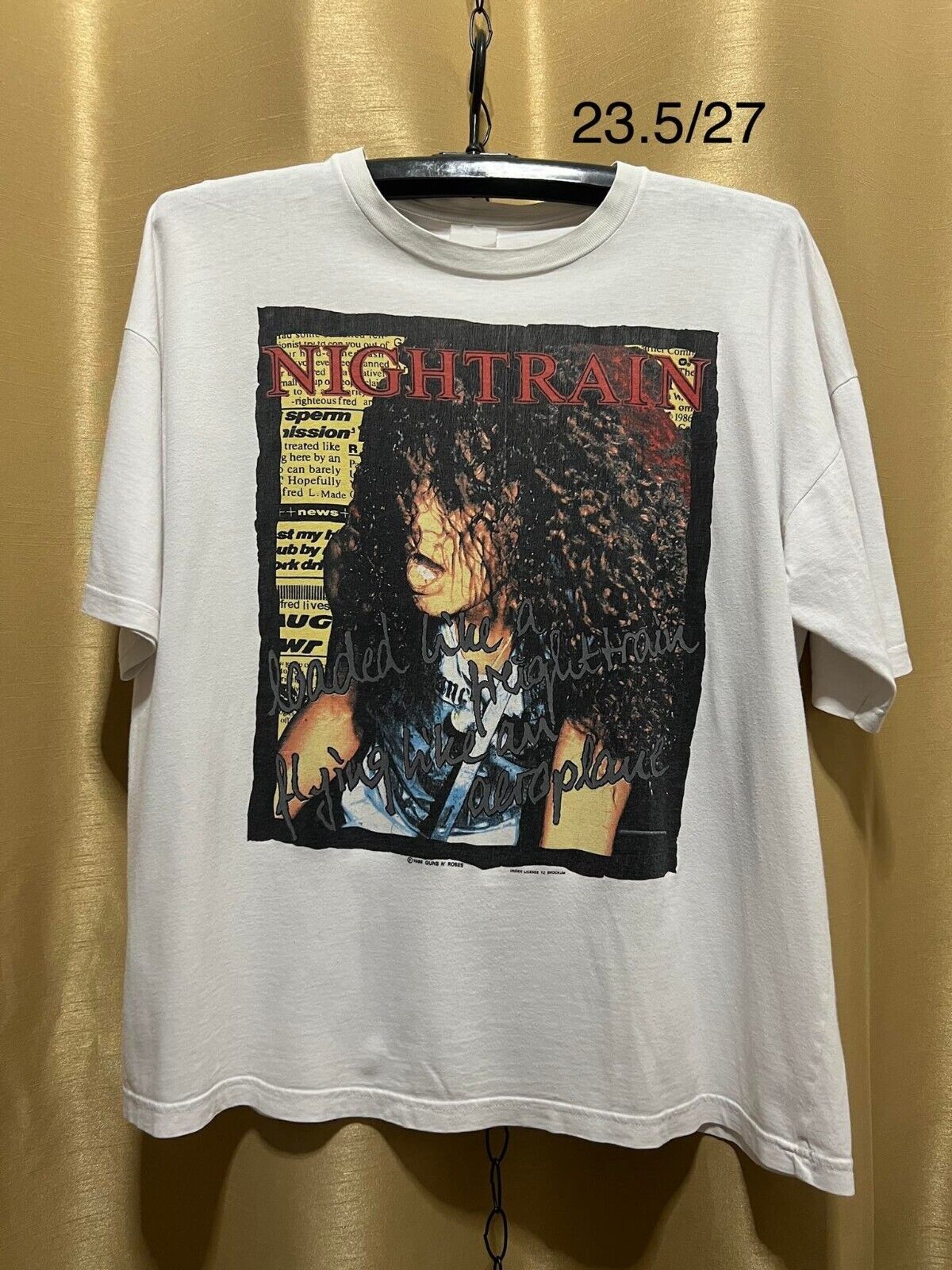 古 XL Guns n Roses Tシャツ バンドT レア Vintage-