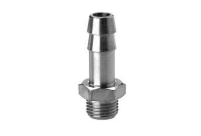 2601 8-1/8, BSP adaptor-hose tail-8mm tube-1/8 thread | Camozzi