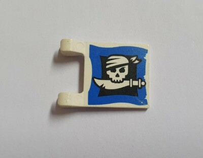 Lego 7072 7074 Skull and Cutlass pirate flag only Captain Kragg  UK