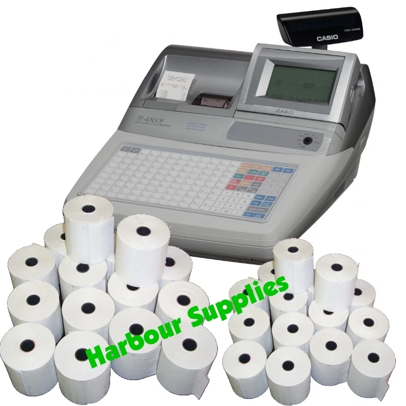 Casio te 4500 cash register online