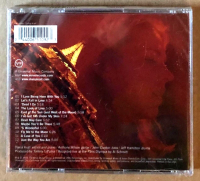 DIANA KRALL: LIVE IN PARIS (2002) CD—12 TRACKS—NEW & SEALED | eBay