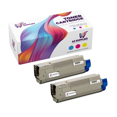 OKI Data Compatible Toner Cartridge Replacement for 44059216 MC860 Black 2 Pack