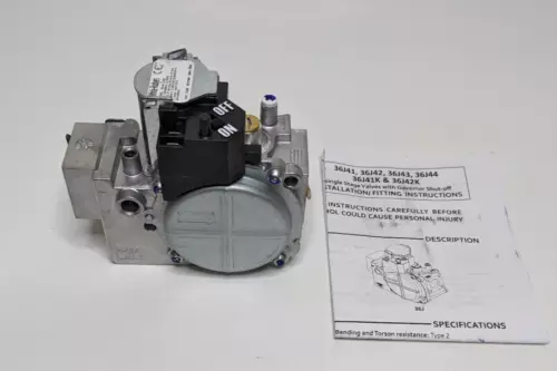 WHITE RODGERS 36J41-230 Single Stage Gas Valve With Governor Shut-Off 24V 6.72VA