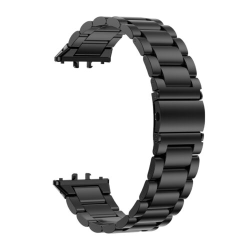 Klappverschluss Massiv Edelstahl Uhrenband Armband für Samsung Galaxy Fit 3 - Bild 8 von 16