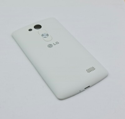 Original LG Optimus L Fino D290 Akku Deckel Cover Gehäuse Weis