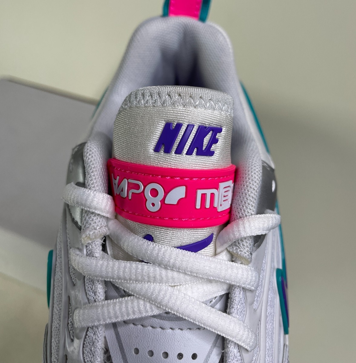 Nike Air VaporMax EVO SAMPLE Hyper Grape White Shoes Women's Nike Air VaporMax EVO SAMPLE Hyper Grape White Shoes Women's