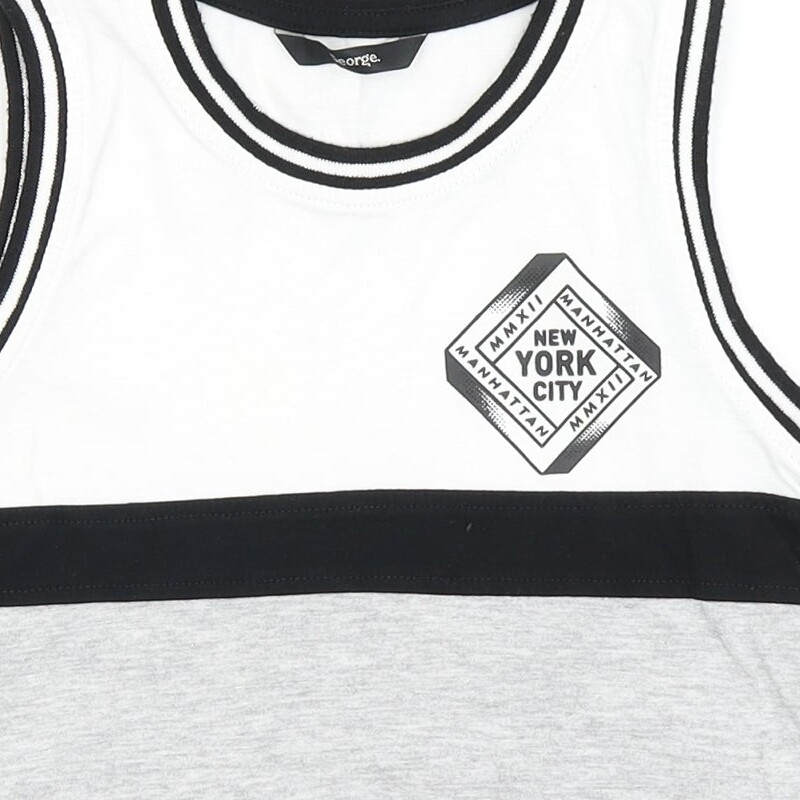 George Boys Grey Cotton blend Tank Size 5-6 Years image 8