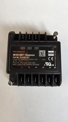 KRIWAN INT69 HBY Diagnose 22A632 S21 compressor protection module
