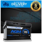 PowerPlus AGM 110 / 115 Start-Stop Battery 80ah 85ah Car Battery