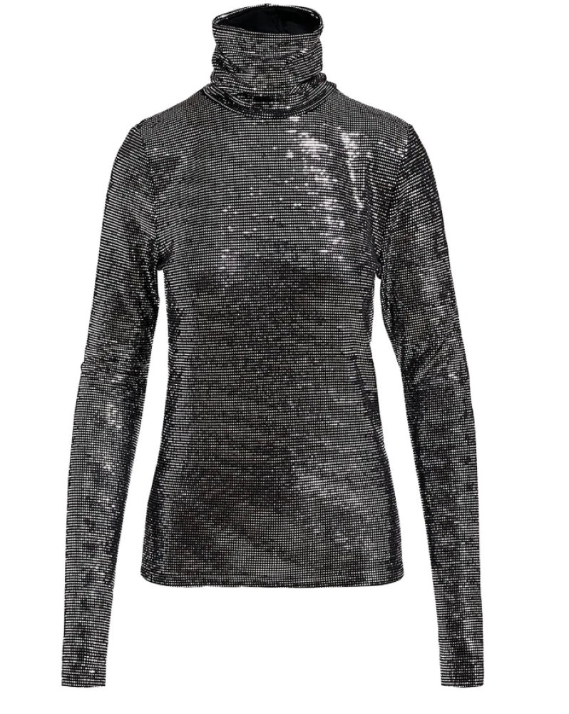 Glitter turtleneck 2025