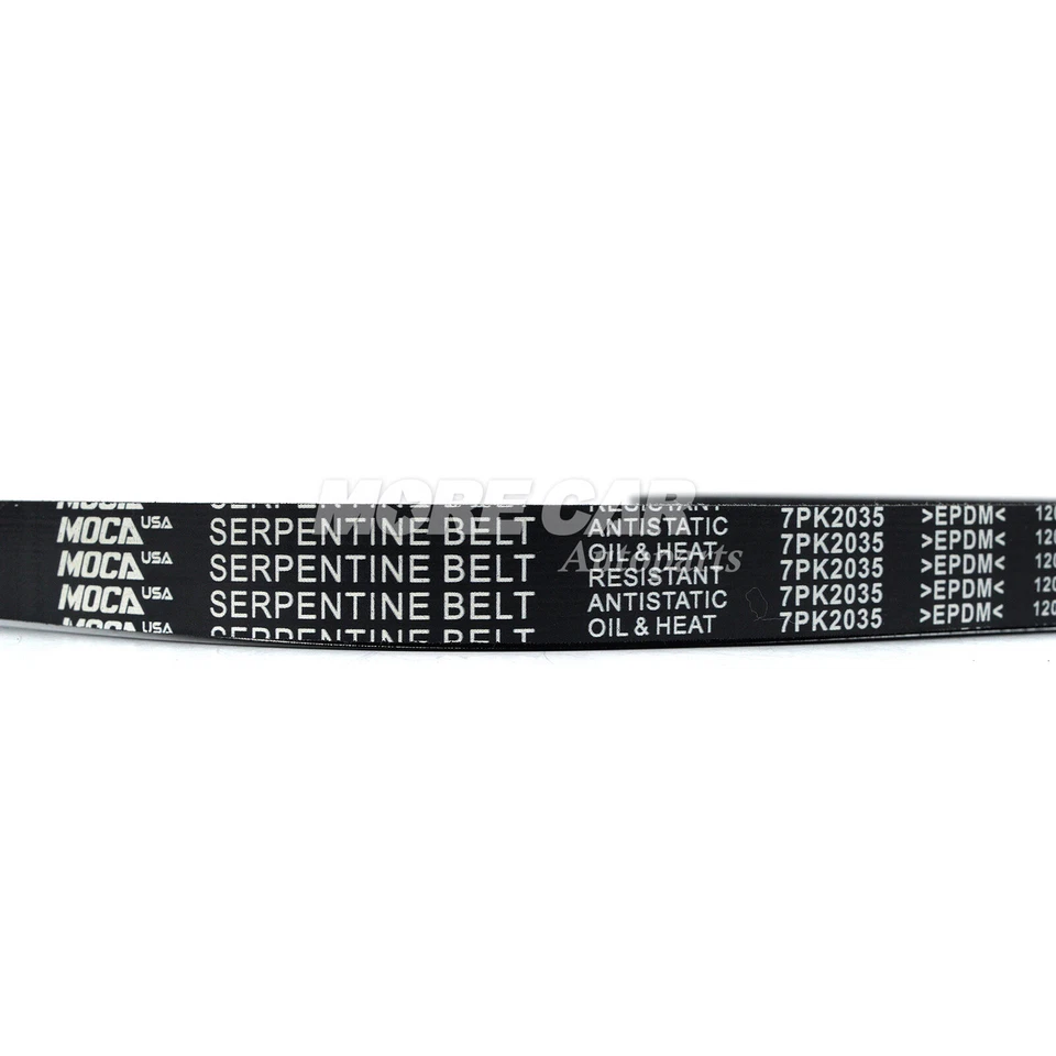 Cinturón Serpentine 7PK2035 para Mercedes-Benz Sprinter GL/ML320 R/E/S350 Dodge Jeep Foto 3 de 4