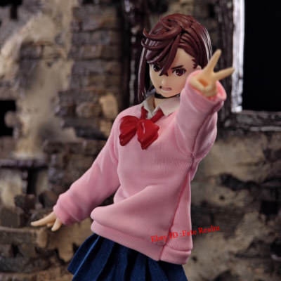 1/12 Custom Clothes For 6'' SHF DAN DA DAN Ayase Momo Action